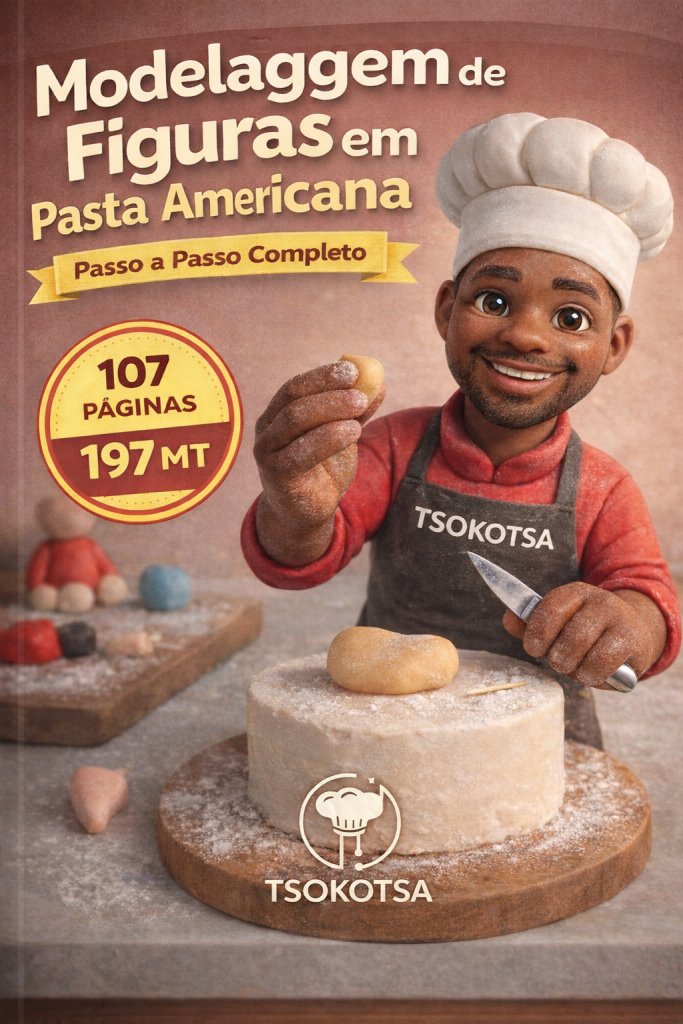 MODELAGEM COM PASTA AMERICANA